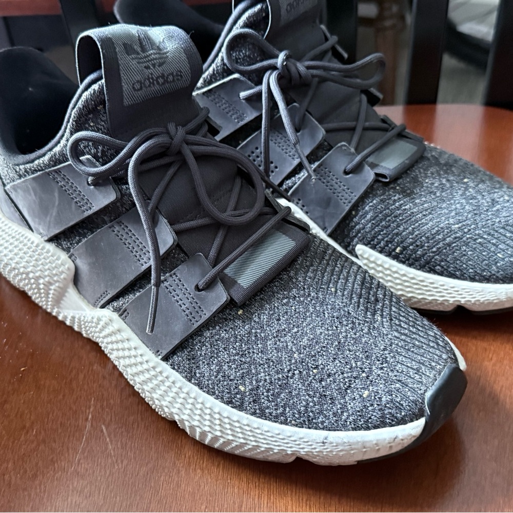 Adidas Dark Gray Prophere Athletic Shoes